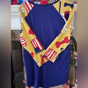 LuLaRoe 4th of July Randy Medium